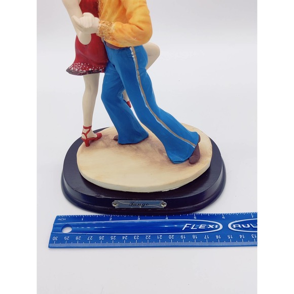 Vintage Tango 10" Dance Sculpture 1989 A.E.P. Albert E Price Bellmawr New Jersey - Picture 15 of 16